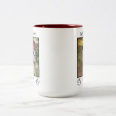 Eltern von niedlichen Mutter oder Vater Zweifarbige Tasse (Mittel)