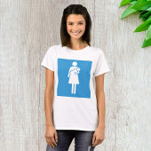 Eltern-Zimmer-Zeichen Womens-T - Shirt