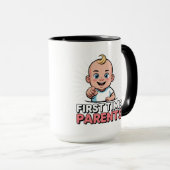 Eltern zum ersten Mal Tasse (VorderseiteRechts)