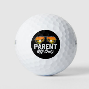 Elternfeier am letzten Schultag Sonnenbrille Golfball