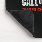 Elternleben Ruf des Daddy-Windelnwechsels Ops Mousepad (Ecke)