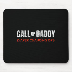 Elternleben Ruf des Daddy-Windelnwechsels Ops Mousepad