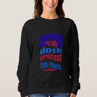 Elternprotest Hamlet Shakespeare Quotati Sweatshirt