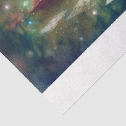 Elternschaft im verzauberten Wald Seidenpapier (Ausschnitt)