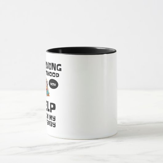 Elternschaft mit einer kleinen Hilfe überleben Tasse (Zentrum)