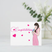 Elternschaft Postkarte (Stehend Vorderseite)