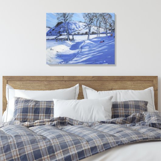 Elternteil Derbyshire Peak District 2012 Leinwanddruck (Insitu (Schlafzimmer))