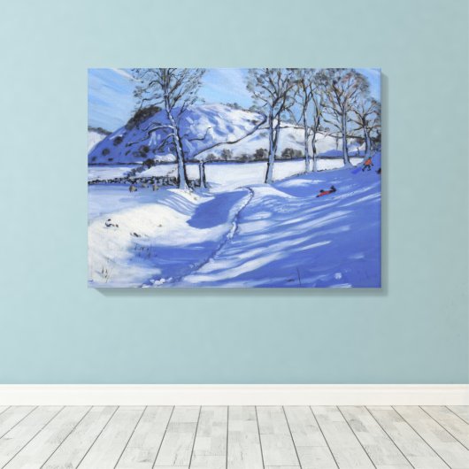 Elternteil Derbyshire Peak District 2012 Leinwanddruck (Insitu (Holzboden))