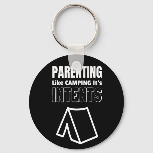 Elternteil Sarcastic Geschenk für Mama oder Vater Schlüsselanhänger (Vorderseite)
