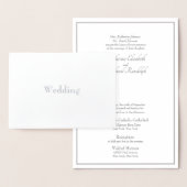 Elternteile, die sich auf formelle Weise scheiden Folienkarte (Anzeige)