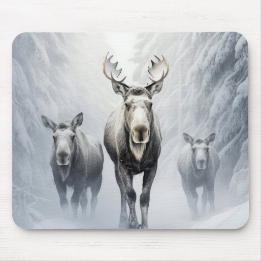Elterntierfamilie WanderNatur aus Mousepad (Vorne)