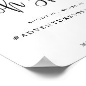 Elterntipp Jar Sign, Minimalistische Kalligrafie Poster (Ecke)