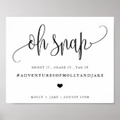 Elterntipp Jar Sign, Minimalistische Kalligrafie Poster (Vorne)