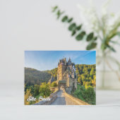Eltz Castle, Deutschland Postkarte (Stehend Vorderseite)