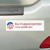 ÉLU Autoaufkleber 2008 (Auf Auto)