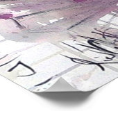 Elusive Beauty - Geisha Print Poster (Ecke)