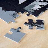 Elusive Silhouette der legendären Sasquatch Puzzle (Seite)