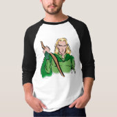 Elven Bogenschütze T-Shirt (Vorderseite)