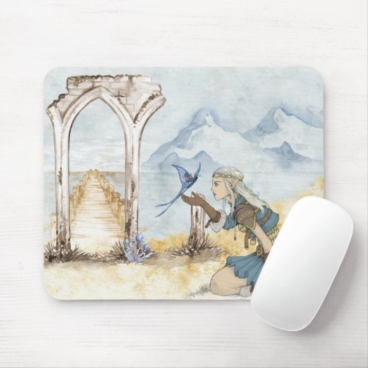 Elven Druid Mousepad (Mit Mouse)