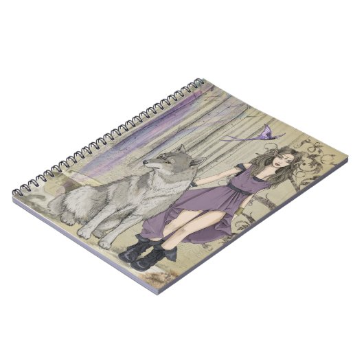 Elven Druid Notizblock (Linke Seite)