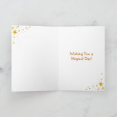 Elven Fairy with Clarinet | Miss You Karte (Innenseite)