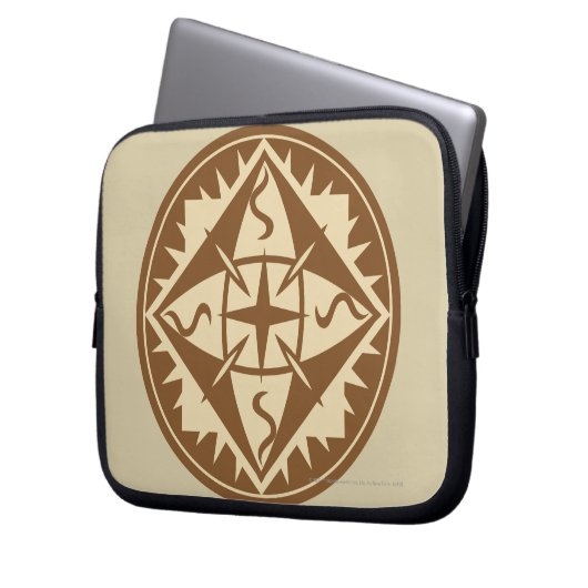 Elven Flag Laptopschutzhülle (Vorderseite Links)