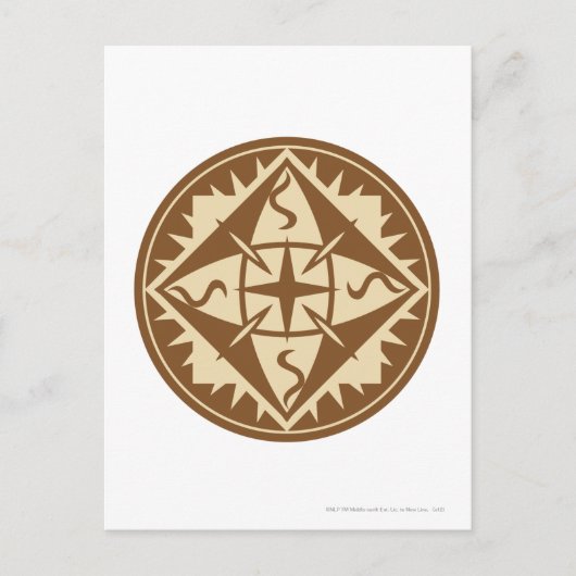 Elven Flag Postkarte (Vorderseite)