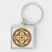 Elven Flag Schlüsselanhänger (Vorne)