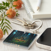Elven Glade Castle Schlüsselanhänger (Vorderseite rechts)