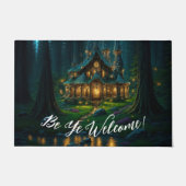 Elven Glade Castle Willkommen Fußmatte (Vorderseite)