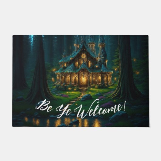 Elven Glade Castle Willkommen Fußmatte (Vorderseite)