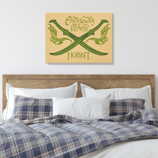Elven Guards of Mirkwood Movie Icon Leinwanddruck (Insitu (Schlafzimmer))