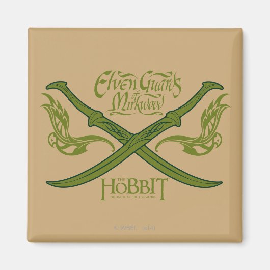 Elven Guards of Mirkwood Movie Icon Magnet (Vorne)