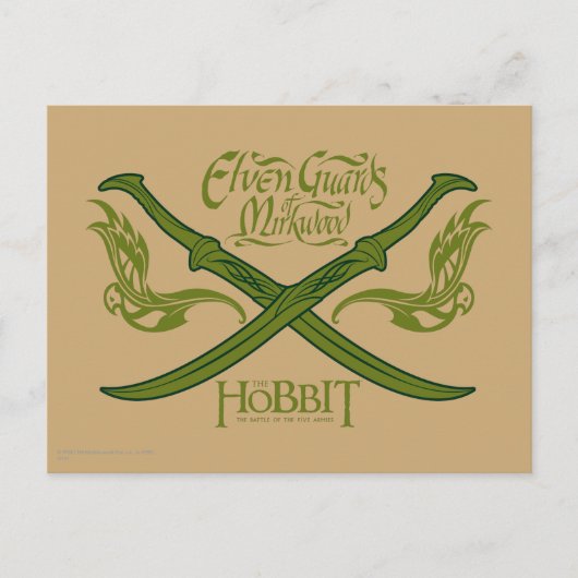 Elven Guards of Mirkwood Movie Icon Postkarte (Vorderseite)