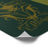 Elven Guards of Mirkwood Name Poster (Ecke)