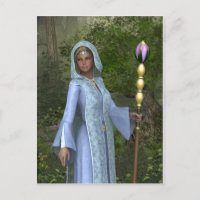 Elven Maiden in Blue