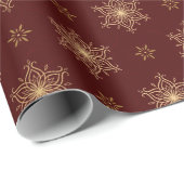 Elven Medieval/ Christmas Elvish Star Fairycore Geschenkpapier (Rolleneckpunkt)