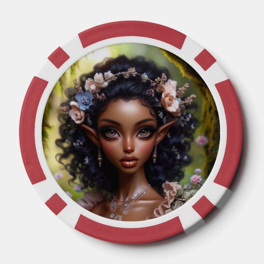 Elven Poker chips style 1 (Rückseite)