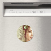 Elven Princess Fantasy Art Magnet (In Situ (Geschirrspüler))