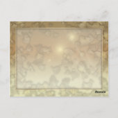 Elven Princess Fantasy Art Postkarte (Rückseite)