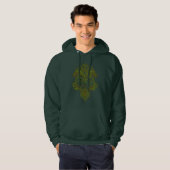 Elven Schutz der Mirkwood Schild-Ikone Hoodie (Vorne ganz)
