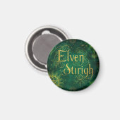 Elven Stirigh – Sigils in Green Magnet (Vorderseite/Rückseite)