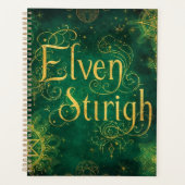 Elven Stirigh – Sigils in Green Planer (Vorderseite)