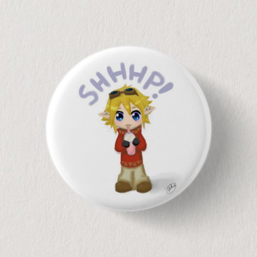 ElvenWear: I Gots ein Milchshake! Button (Vorderseite)