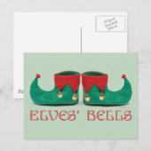 Elves' Bells Postkarte (Vorne/Hinten)