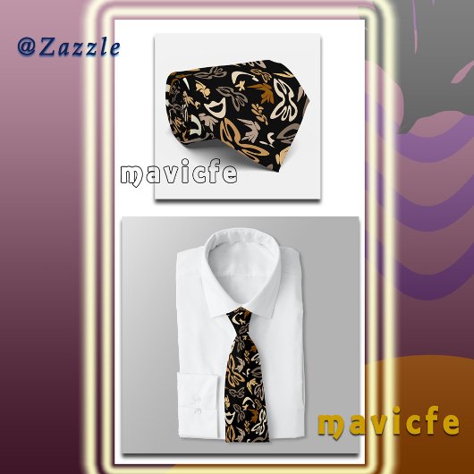 Elves, Butterflies and Masks 2 Krawatte