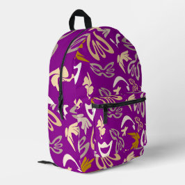 Elves, Butterflies and Masks 6 Bedruckter Rucksack