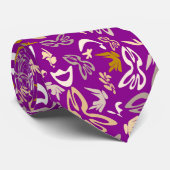 Elves, Butterflies and Masks 6 Krawatte (Gerollt)