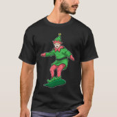 Elves Christmas Snowboard T-Shirt (Vorderseite)