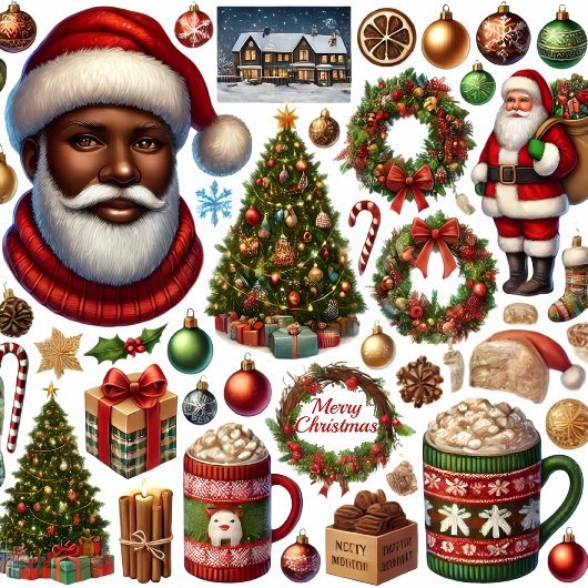 Elves Eating Goodies Geschenkpapier